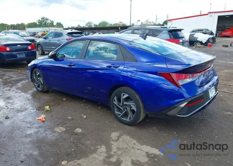 2025 Hyundai Elantra Sel Sport from USA, damaged, VIN KMHLM4DG4SU001949